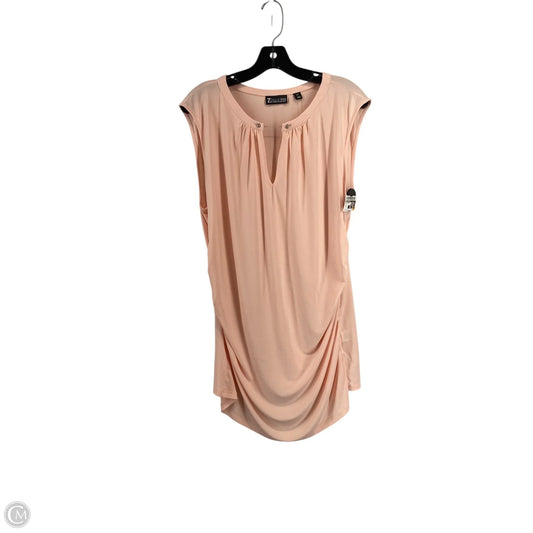 Top Sleeveless By New York Studio In Pink, Size: 2x