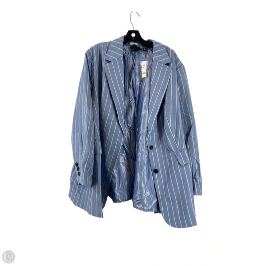 Blazer By New York And Co In Blue & White, Size: 4x