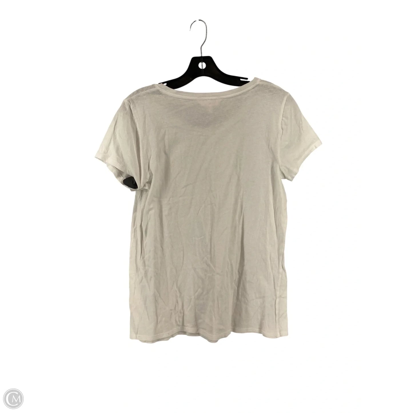 Top Short Sleeve By Lc Lauren Conrad In White, Size: M