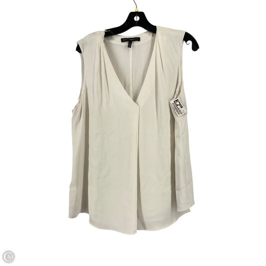 Top Sleeveless By White House Black Market In White, Size: 12