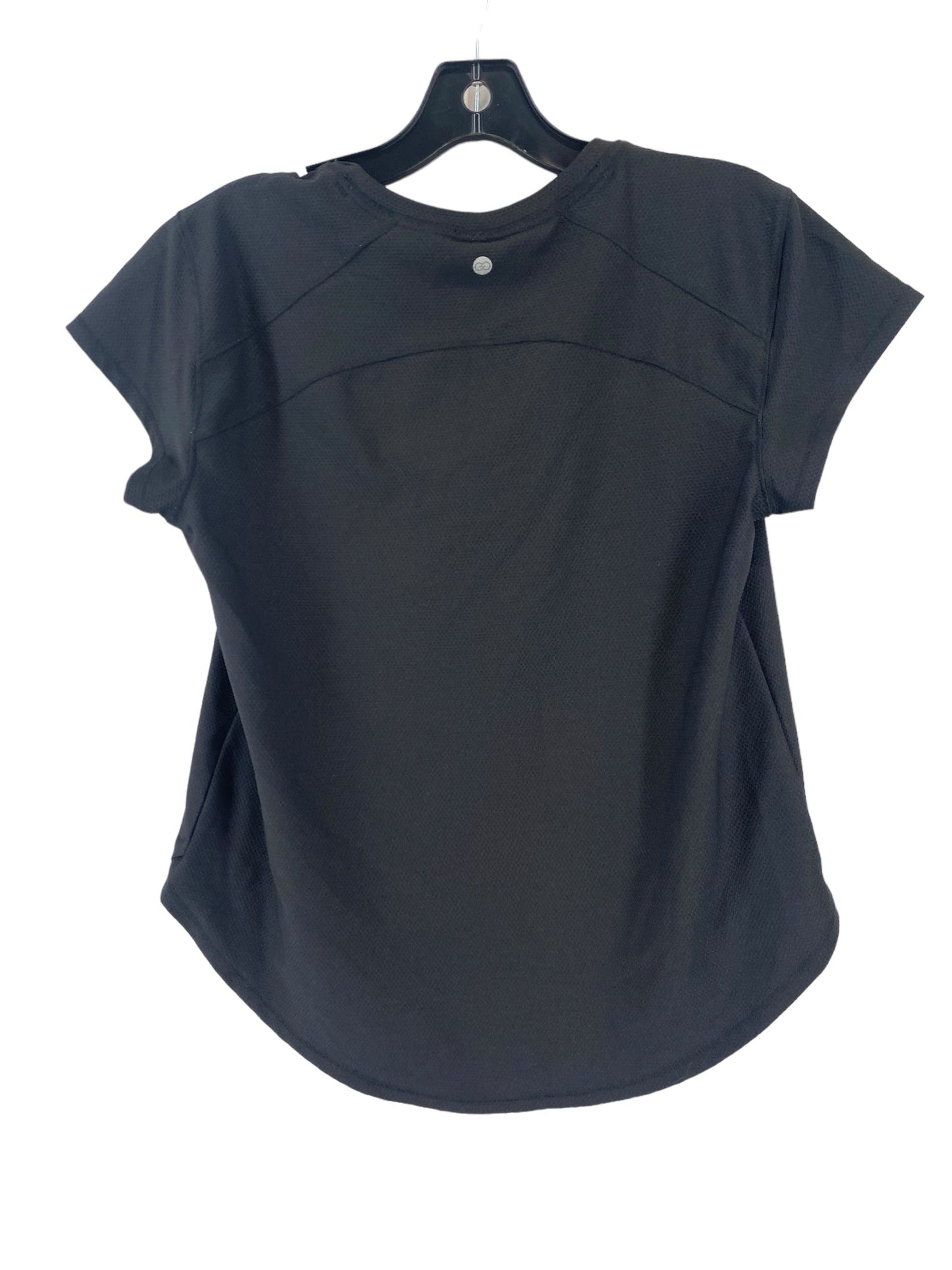 Black Athletic Top Short Sleeve Calia, Size S