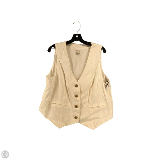 Vest Other By A New Day In White, Size: Xl