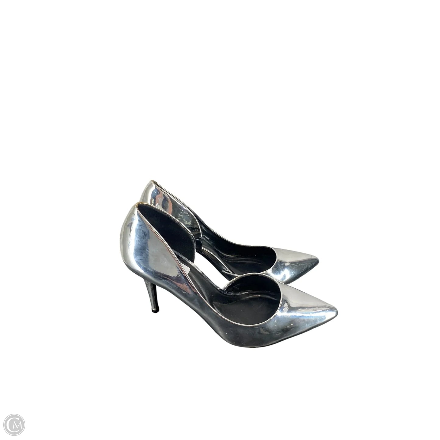 Shoes Heels Stiletto By Jessica Simpson In Silver, Size: 10