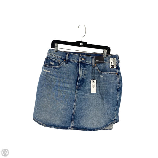 Skirt Mini & Short By Express In Blue Denim, Size: 12