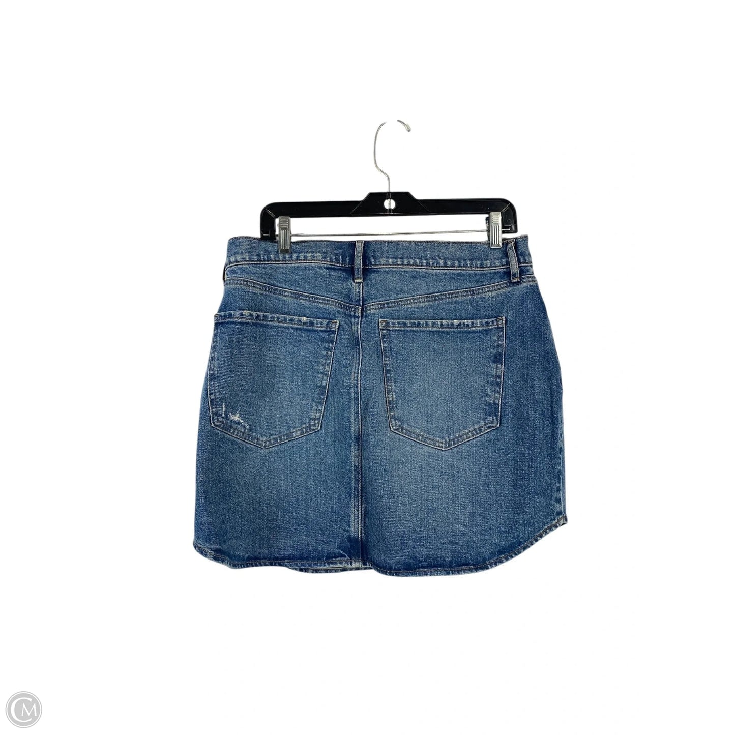 Skirt Mini & Short By Express In Blue Denim, Size: 12