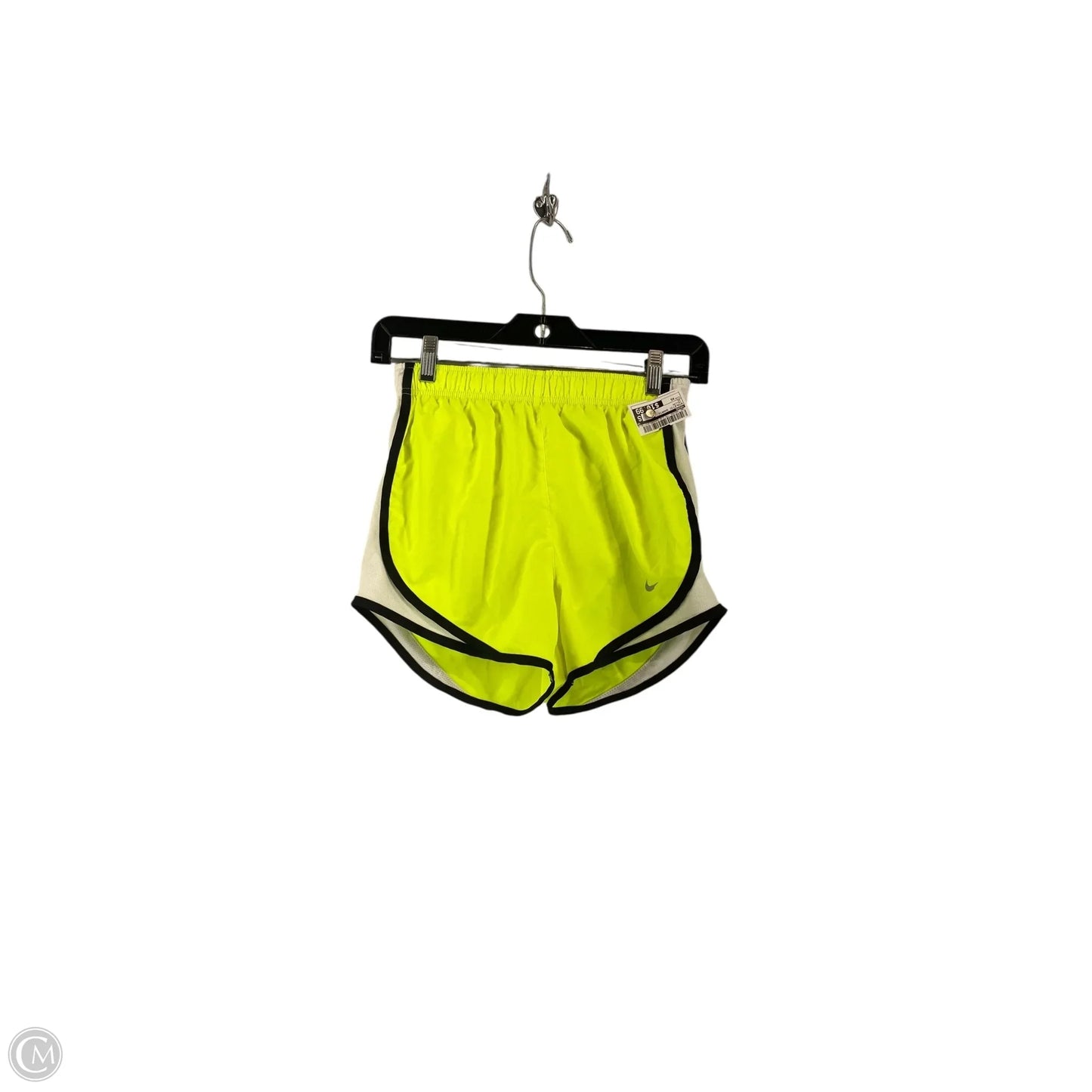 Athletic Shorts By Nike In Yellow, Size: Xs