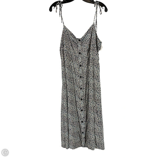 Dress Casual Midi By Blush In Floral Print, Size: Xl