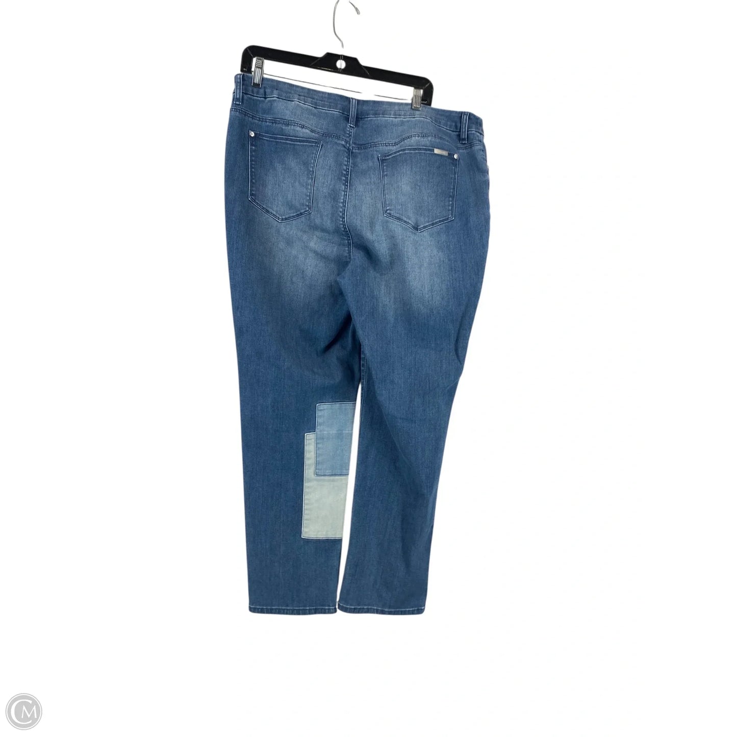 Jeans Boyfriend By Chicos In Blue Denim, Size: 2