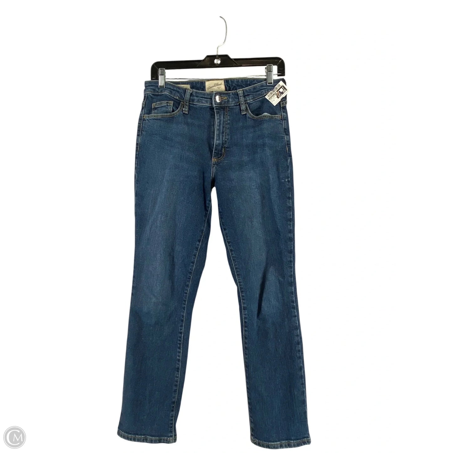 Jeans Straight By Universal Thread In Blue Denim, Size: 4