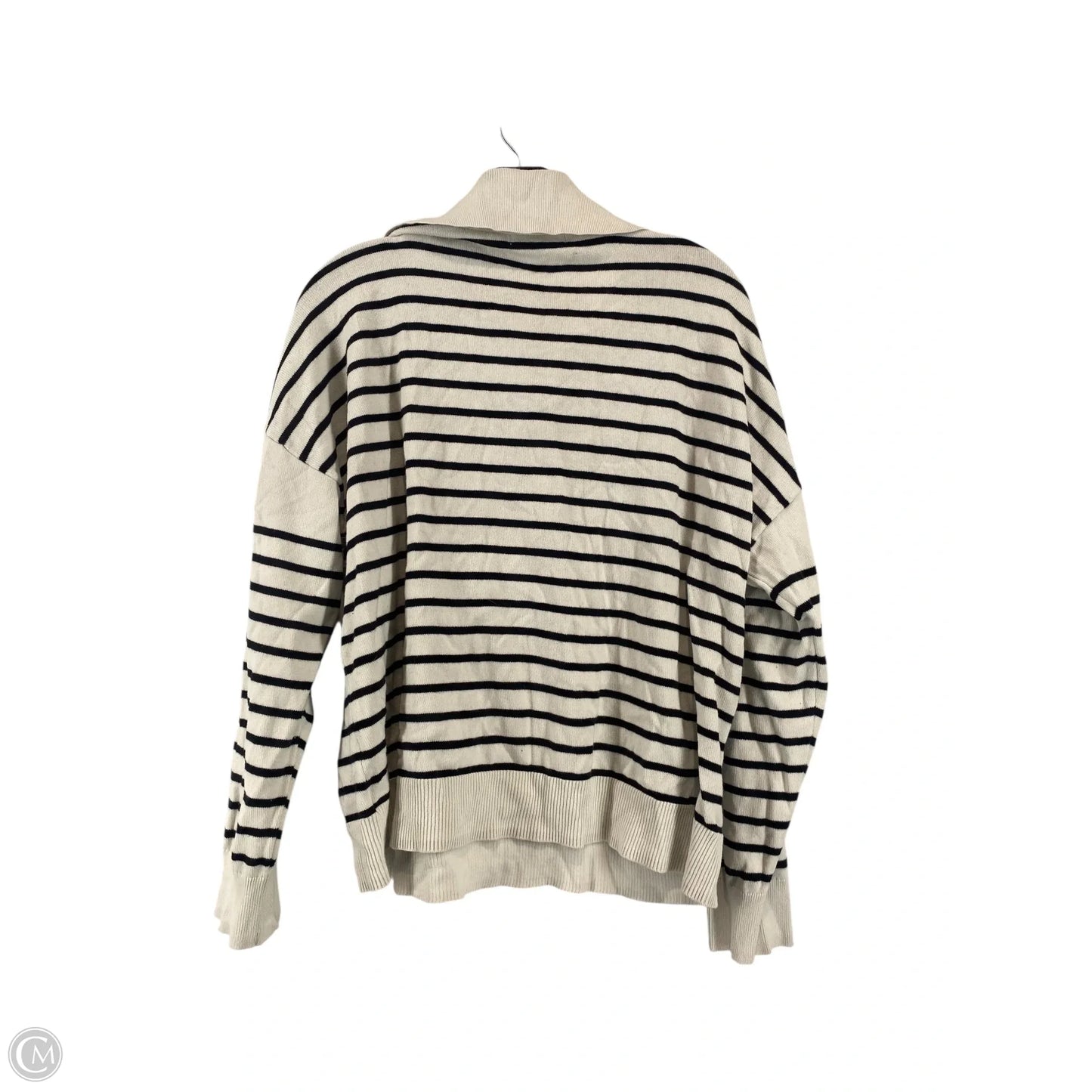 Top Long Sleeve By 89th And Madison In Striped Pattern, Size: L