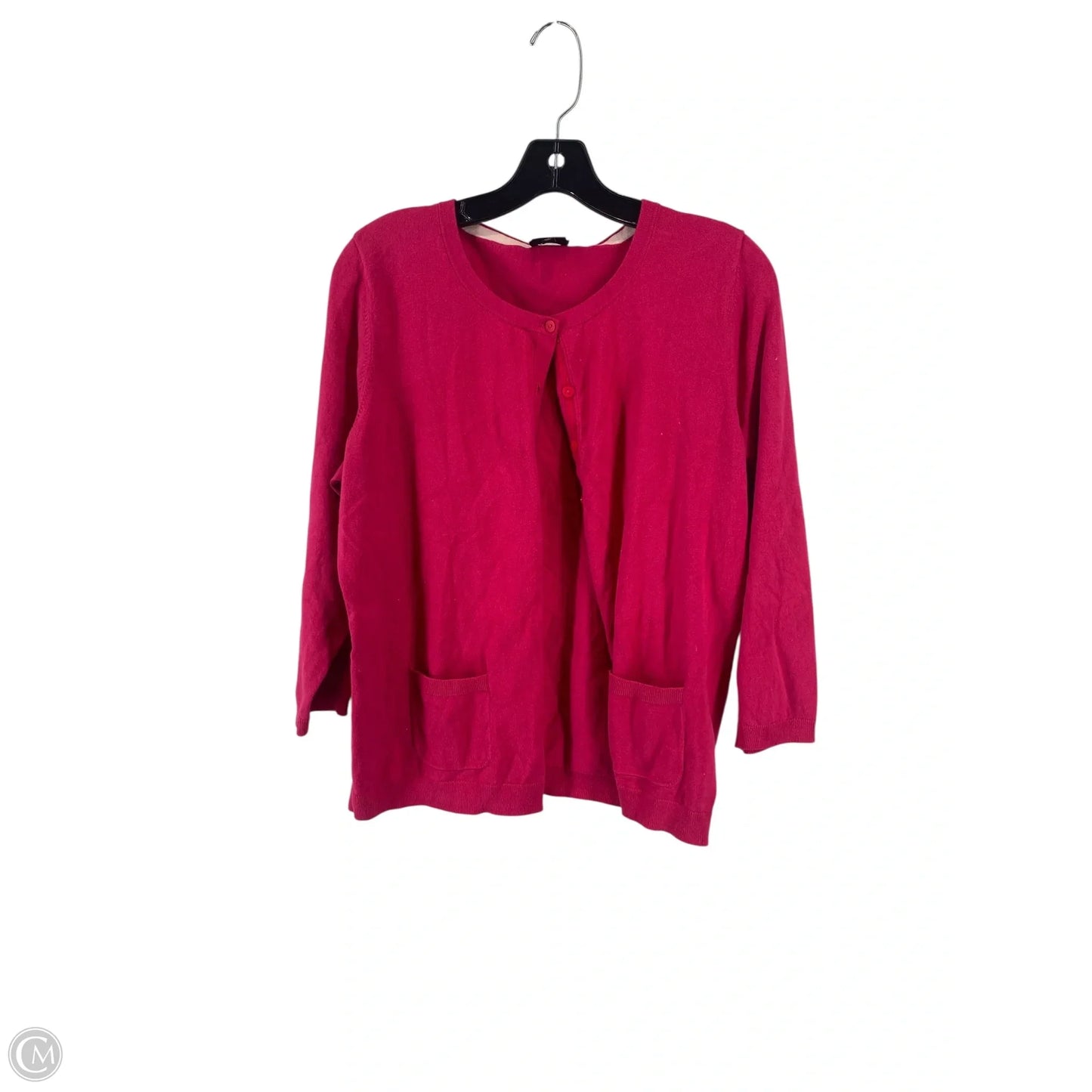 Cardigan By Talbots In Pink, Size: L