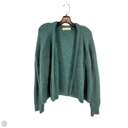 Sweater Cardigan By Anthropologie In Green, Size: M