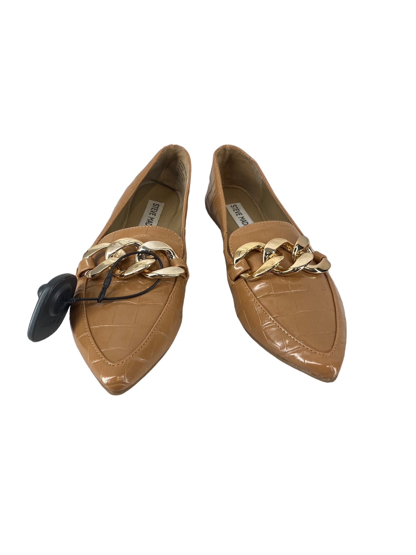 Brown Shoes Flats Steve Madden, Size 6.5