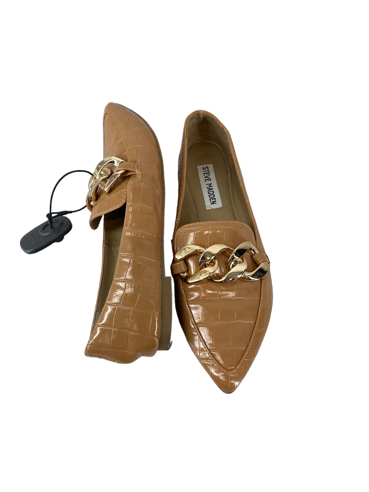 Brown Shoes Flats Steve Madden, Size 6.5