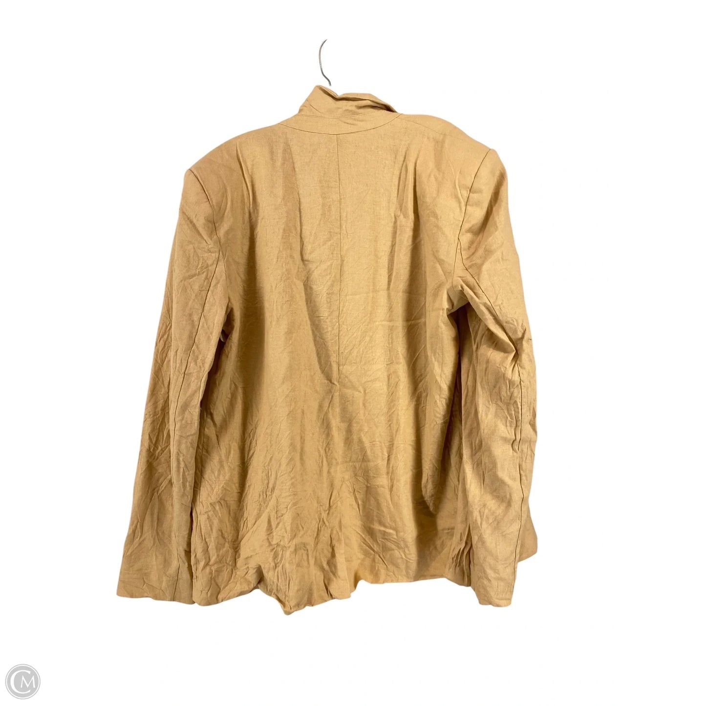 Blazer By Clothes Mentor In Cream, Size: L