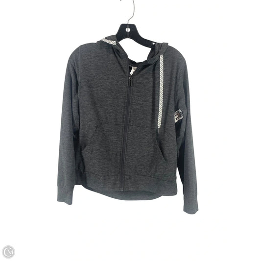 Athletic Jacket By Members Mark In Grey, Size: M