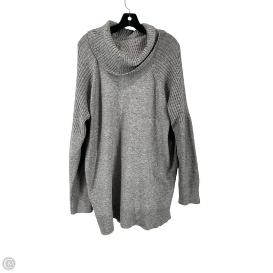 Sweater By Time And Tru In Grey, Size: 2x