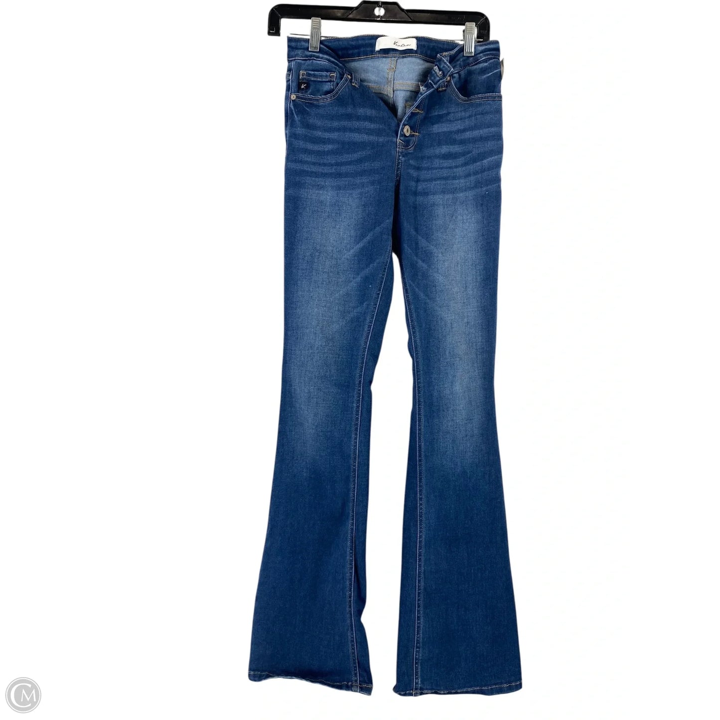 Jeans Boot Cut By Kancan In Blue Denim, Size: 2