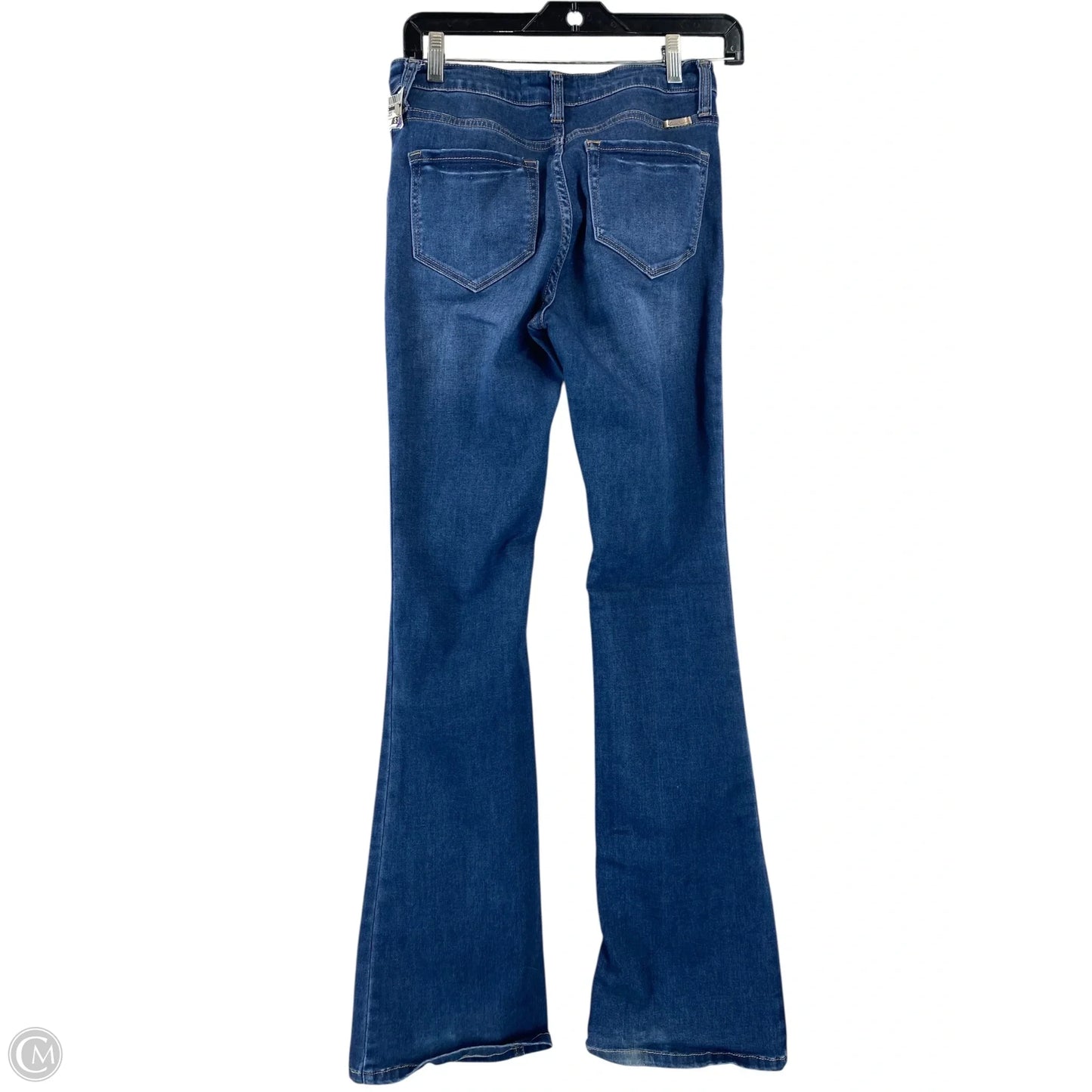 Jeans Boot Cut By Kancan In Blue Denim, Size: 2