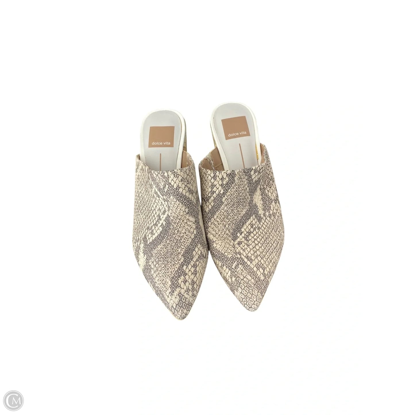 Boots Ankle Heels By Dolce Vita In Snakeskin Print, Size: 6.5