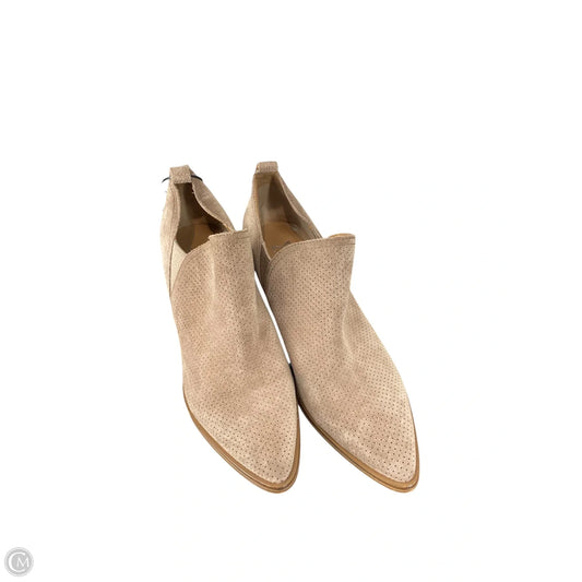 Boots Ankle Heels By Marc Fisher In Brown, Size: 6.5