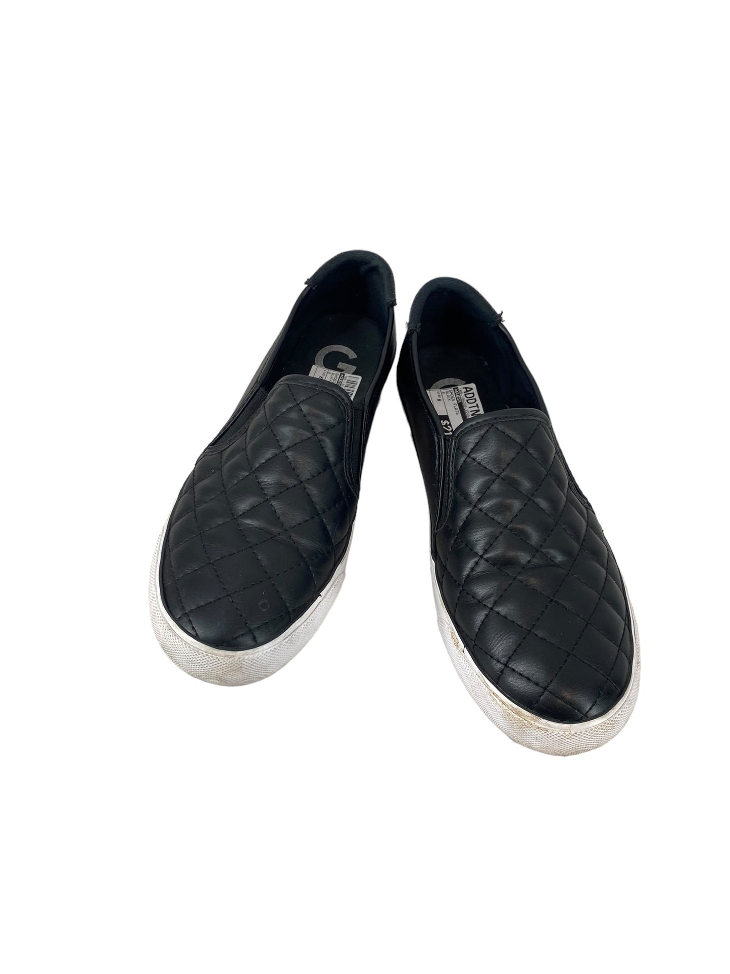 Black Shoes Flats Guess, Size 8