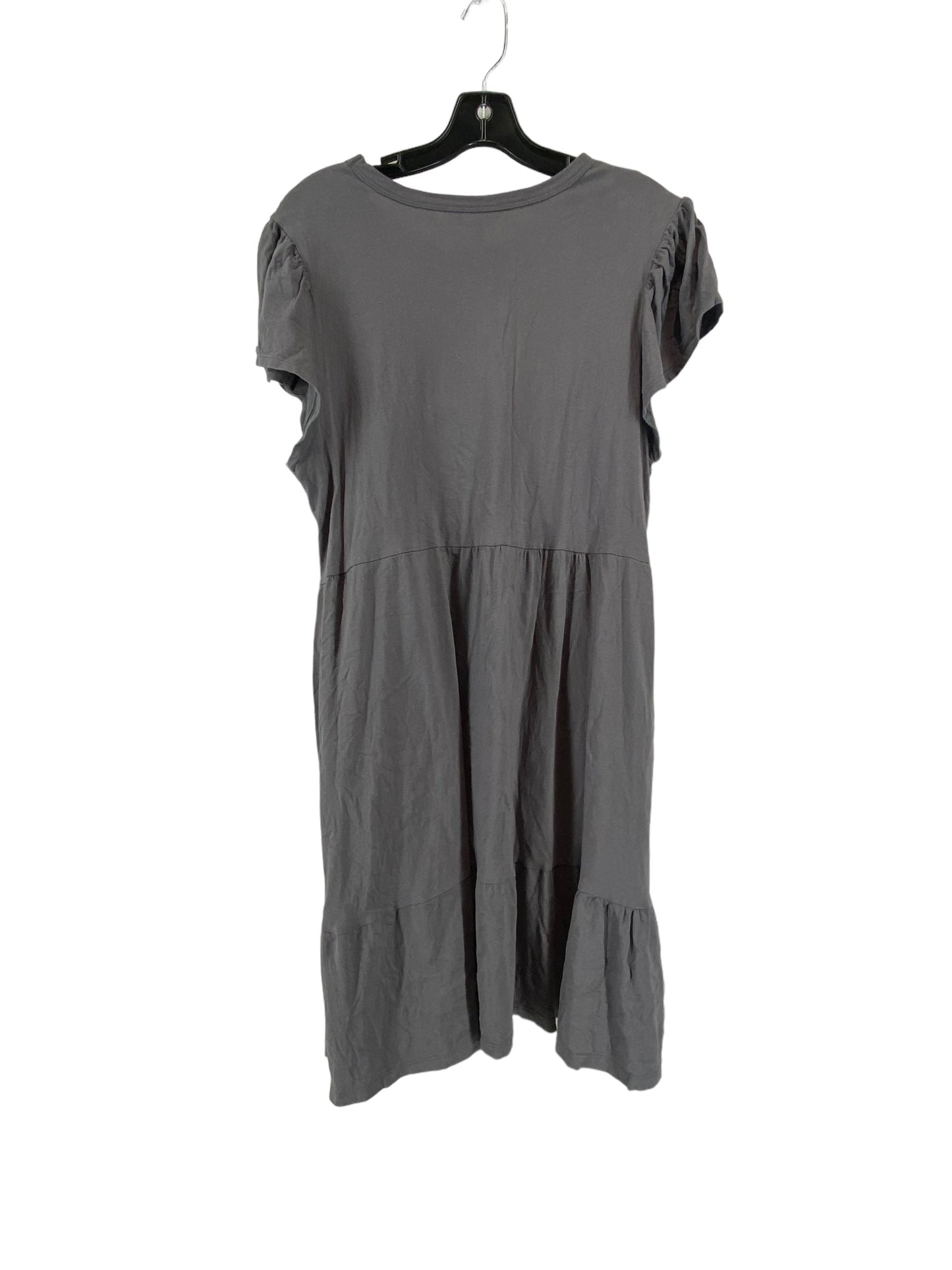 Grey Dress Casual Short Time And Tru, Size L