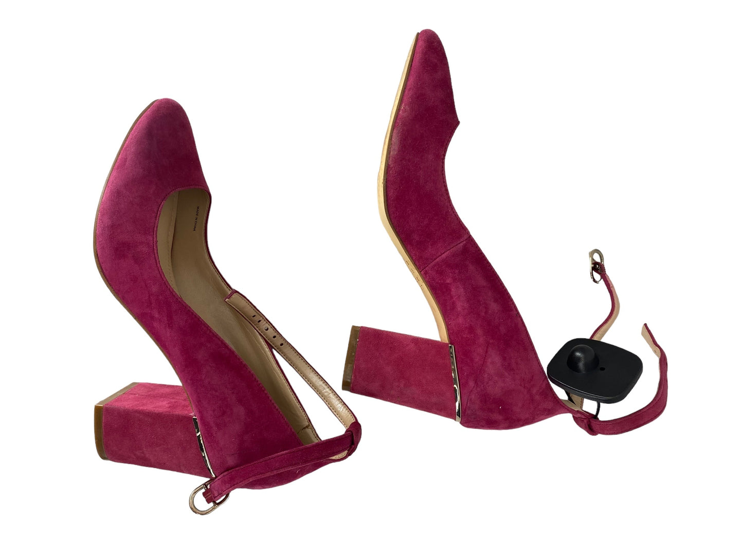 Pink Shoes Heels Block White House Black Market, Size 6.5