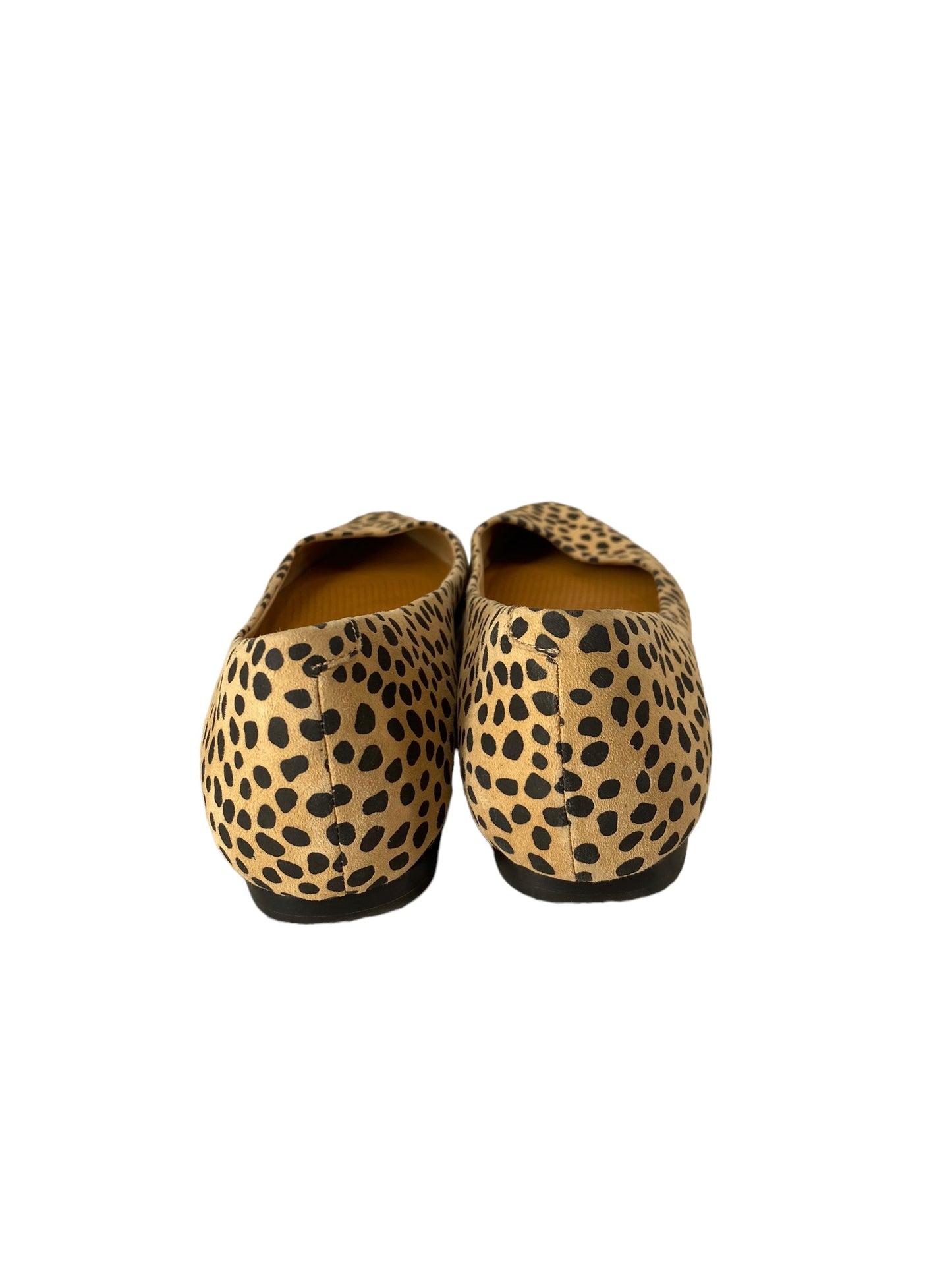 Animal Print Shoes Flats Corso Como, Size 8