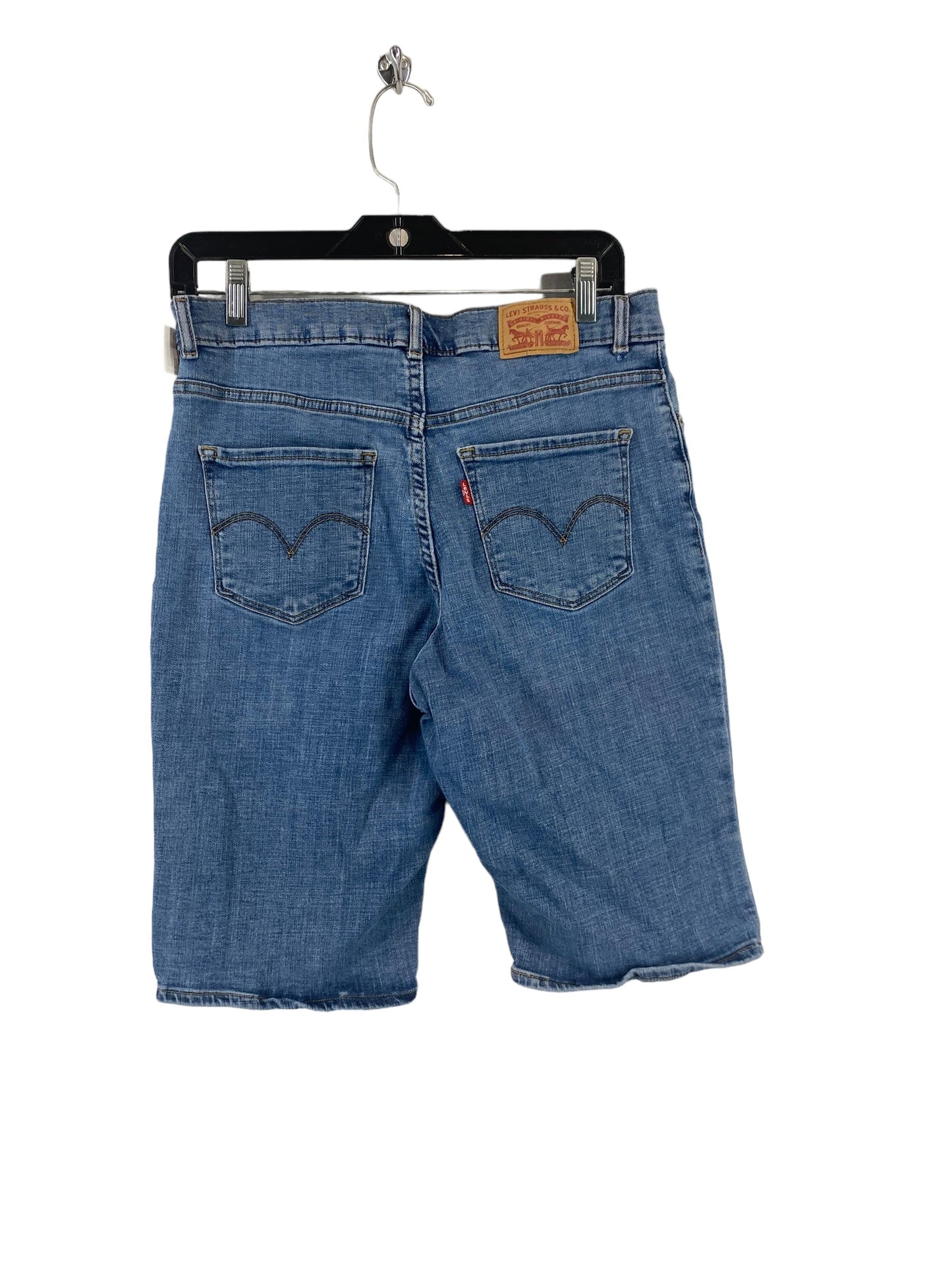 Blue Denim Shorts Levis, Size 28