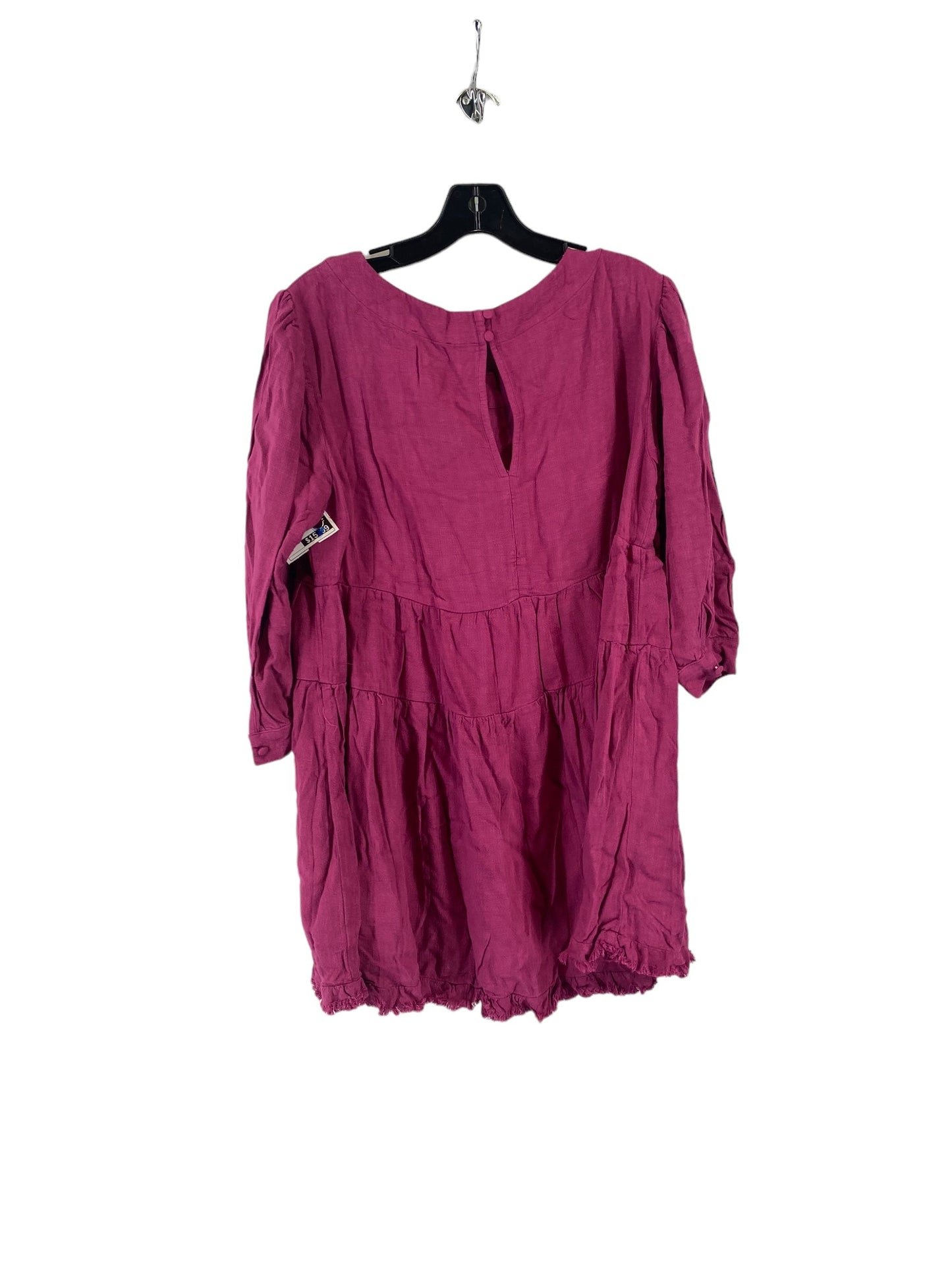 Dress Casual Short By Umgee In Purple, Size: S