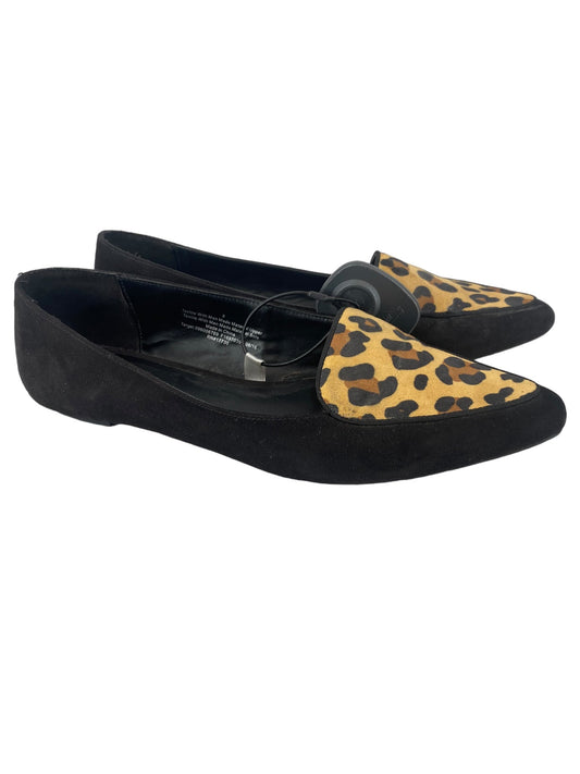 Animal Print Shoes Flats Merona, Size 8