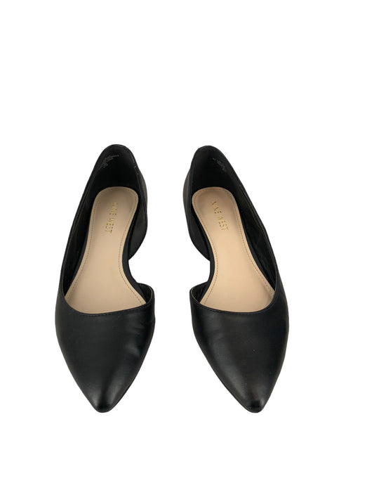 Black Shoes Flats Nine West, Size 5
