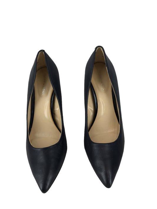 Navy Shoes Heels Stiletto Saks Fifth Avenue, Size 6