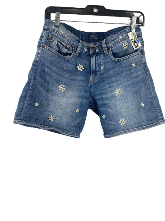 Blue Denim Shorts Lucky Brand, Size 4