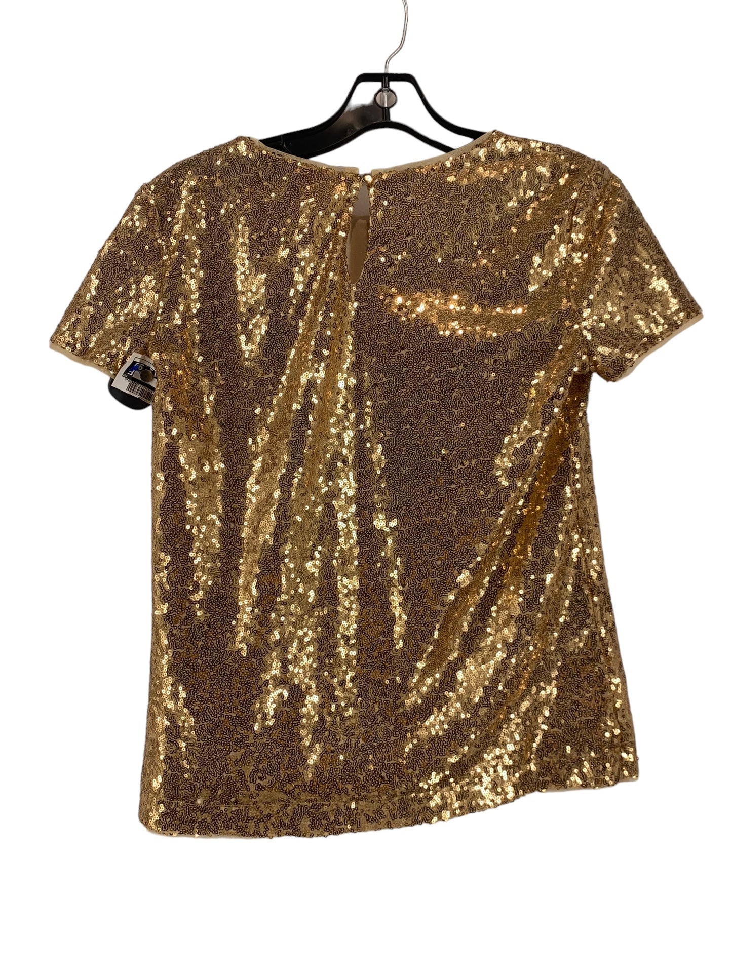 Gold Top Short Sleeve Maison Jules, Size S