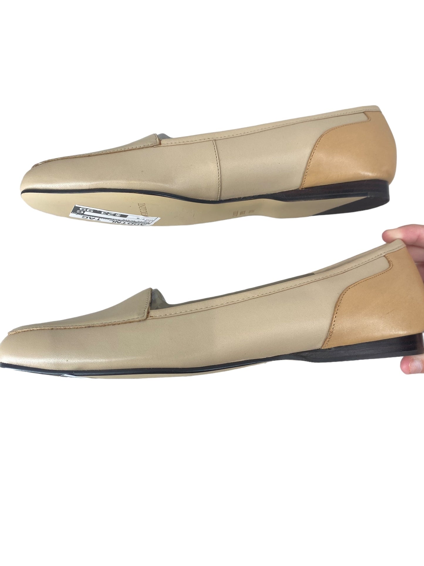 Tan Shoes Flats Enzo Angiolini, Size 7.5