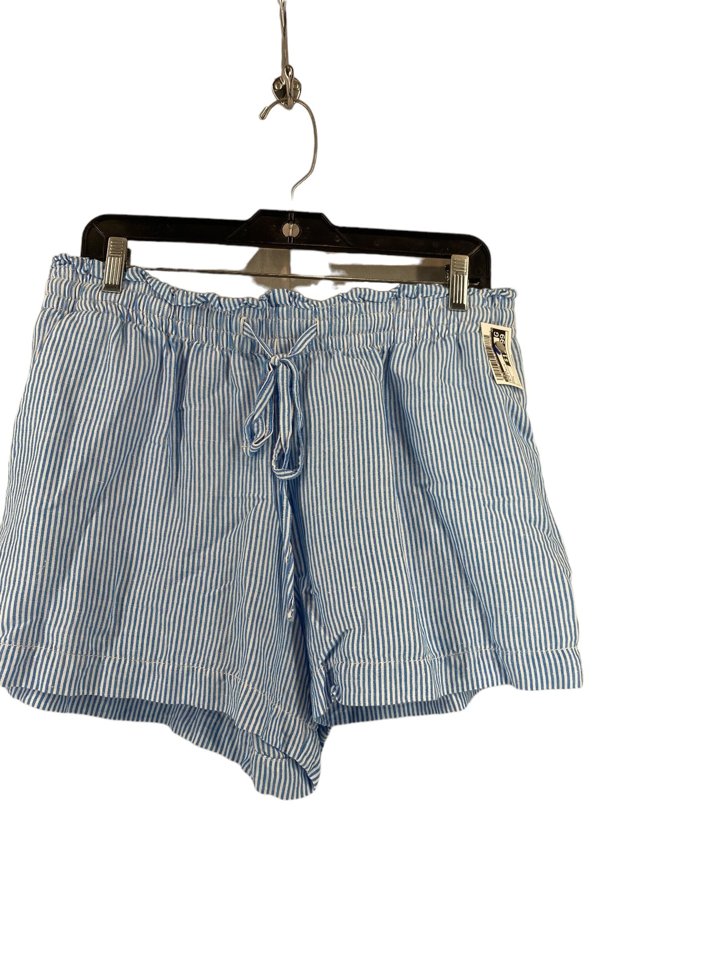 Blue & White Shorts Loft, Size L