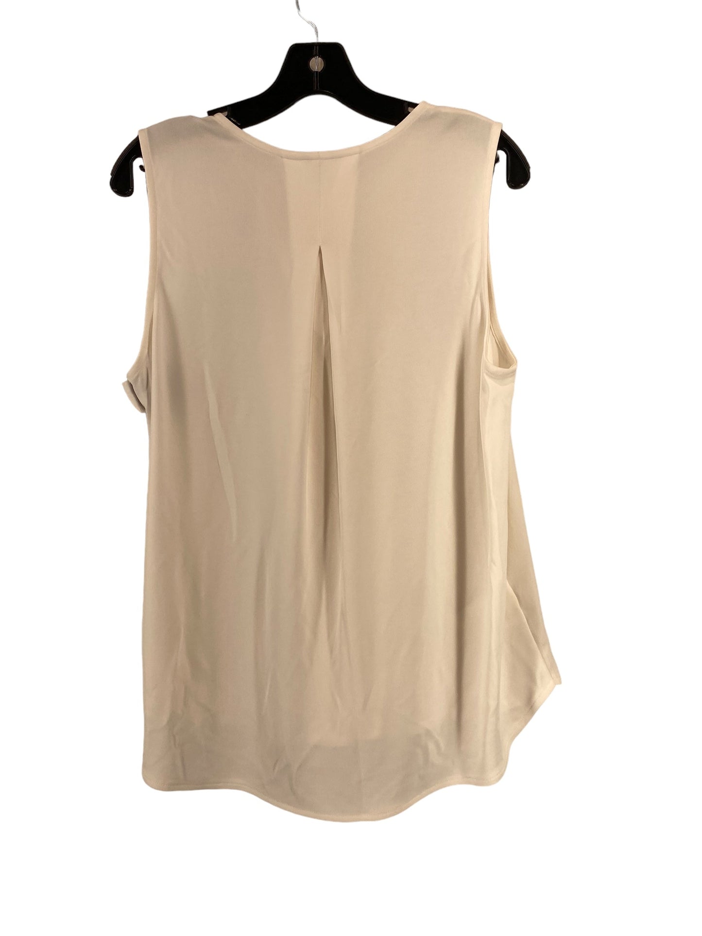 White Top Sleeveless Ann Taylor, Size M