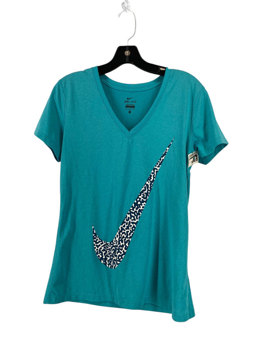 Teal Top Short Sleeve Nike, Size M