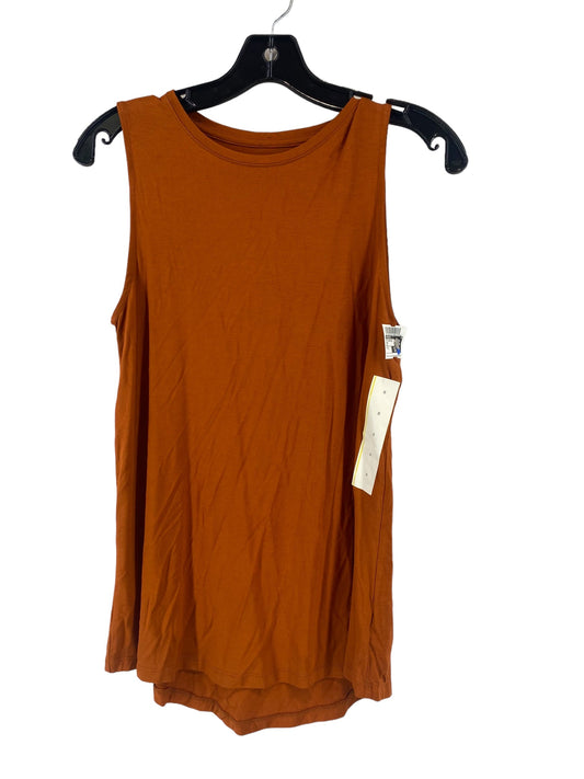 Brown Top Sleeveless A New Day, Size S