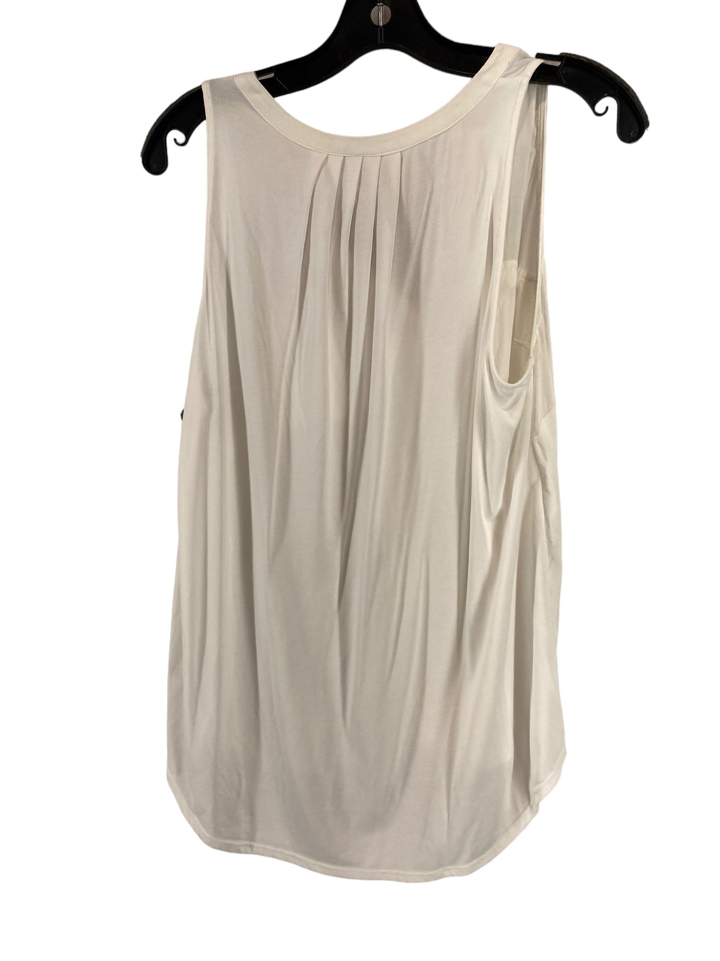 White Top Sleeveless Merona, Size L