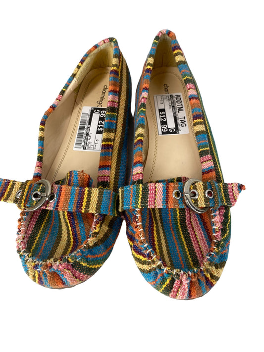 Multi-colored Shoes Flats Charming Charlie, Size 7.5