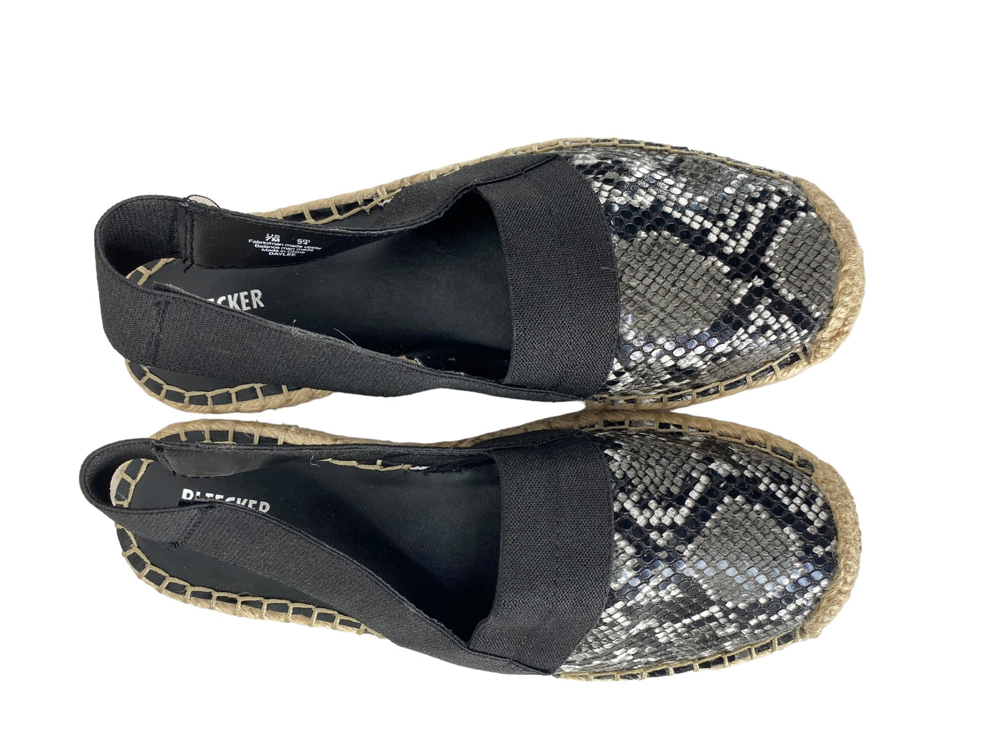 Animal Print Sandals Flats Bleecker & Bond, Size 7