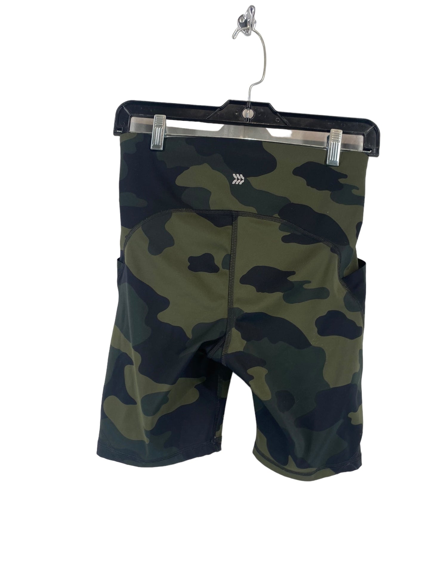 Camouflage Print Athletic Shorts All In Motion, Size M