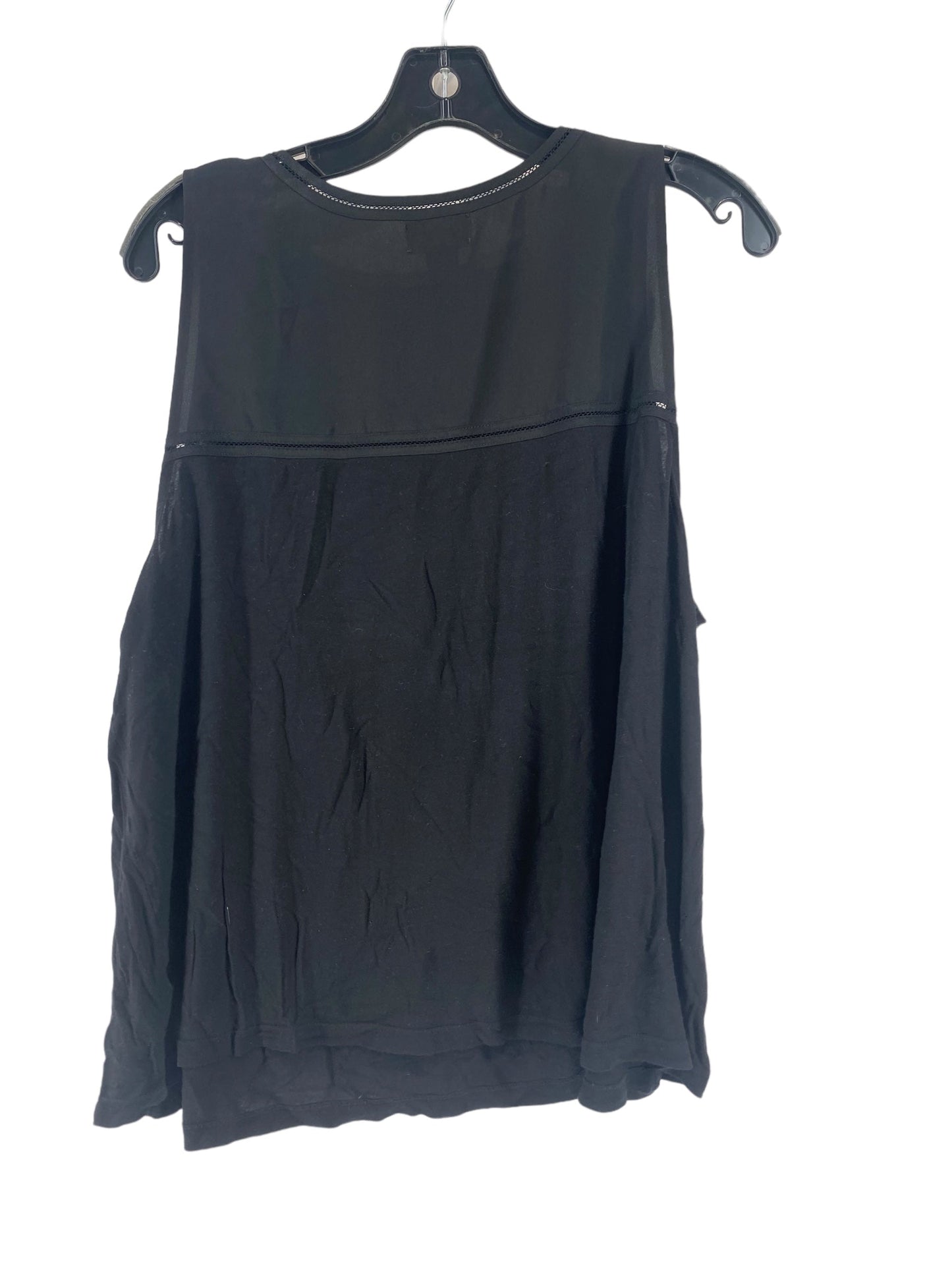 Black Top Sleeveless Old Navy, Size Xl