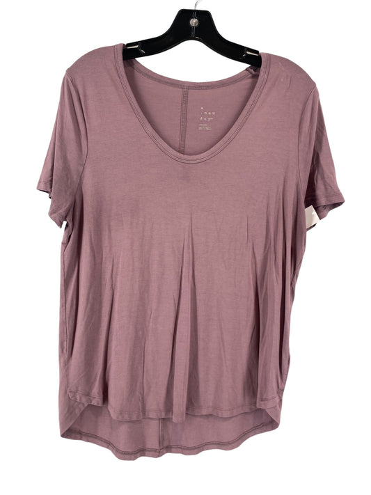 Mauve Top Short Sleeve A New Day, Size M