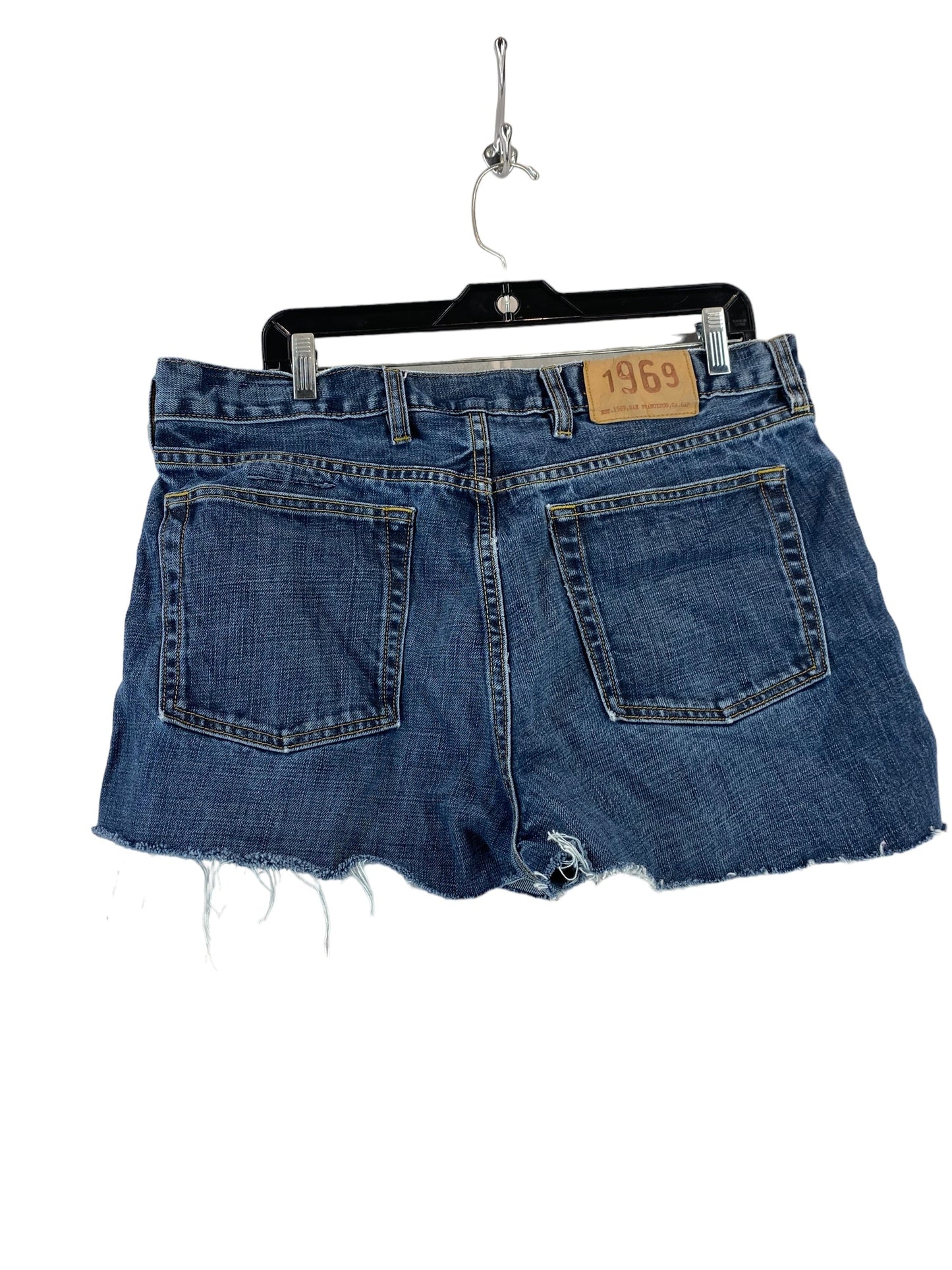 Blue Denim Shorts Gap, Size 36