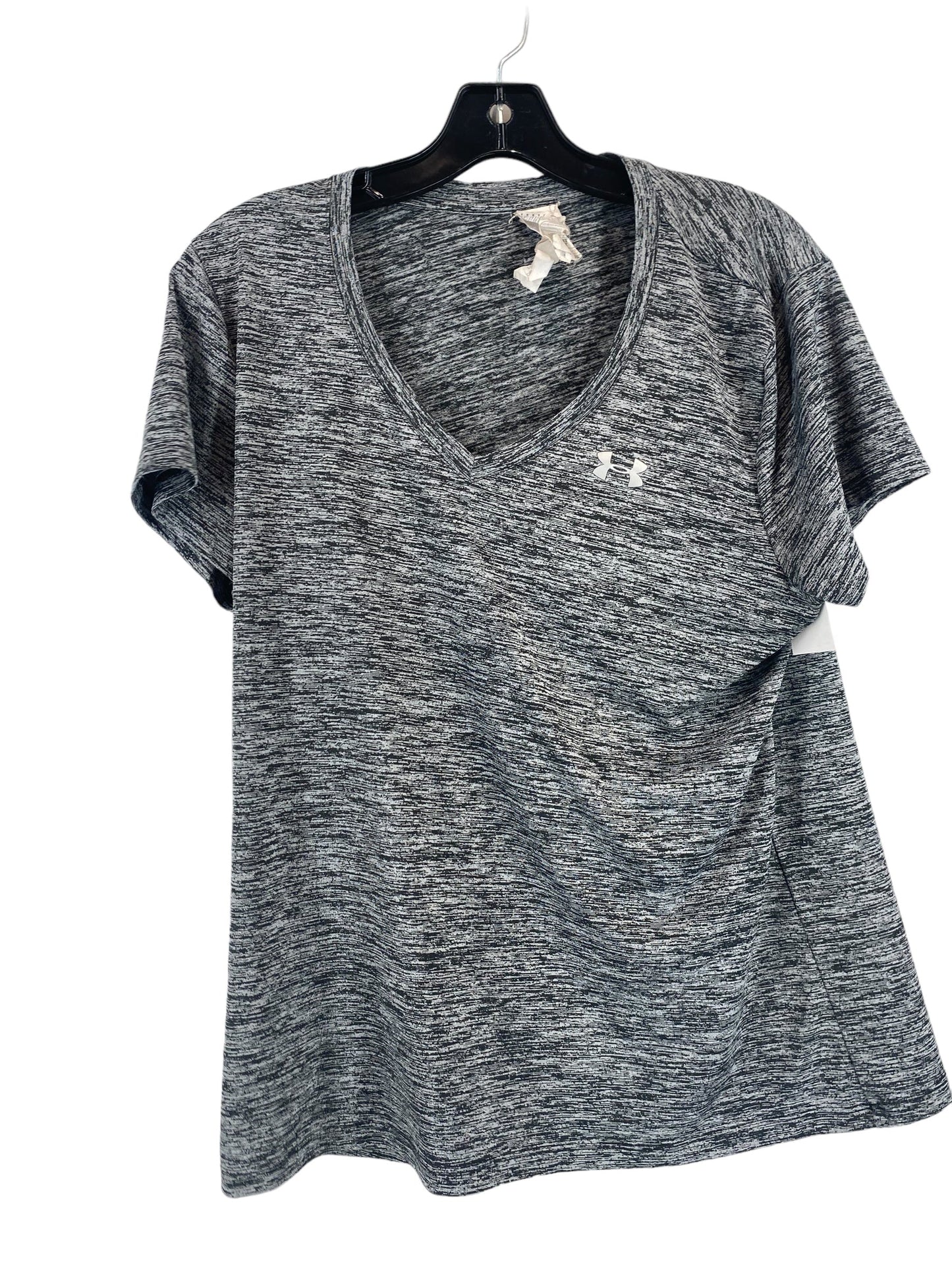 Grey Top Short Sleeve Under Armour, Size L