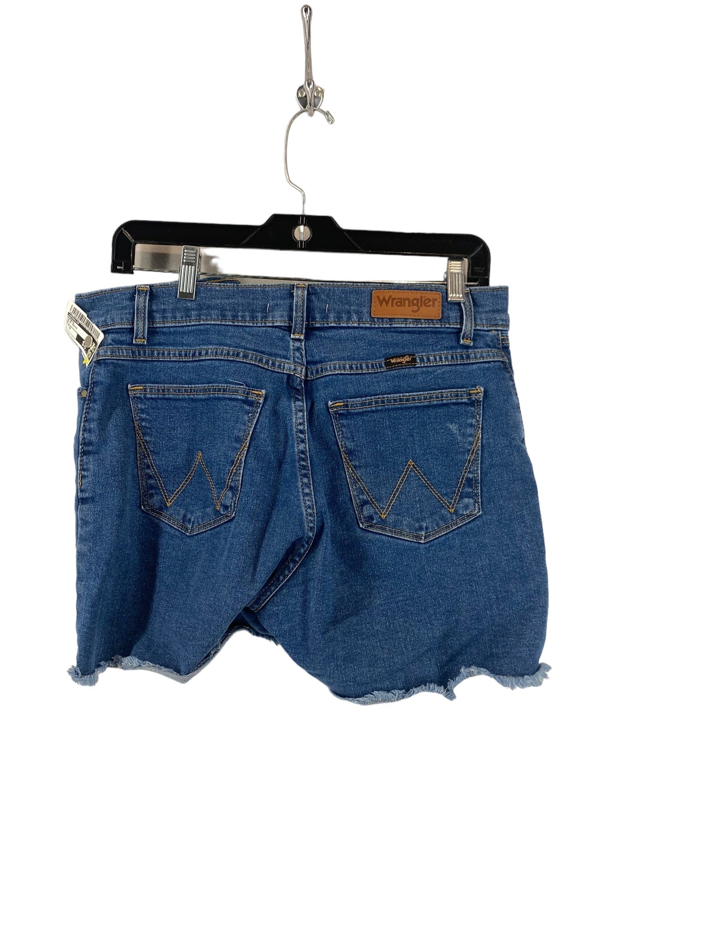 Blue Denim Shorts Wrangler, Size 8